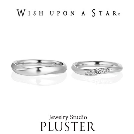 プラスター マリッジジリング (結婚指輪) Wish upon a star Pt950 Shooting Star